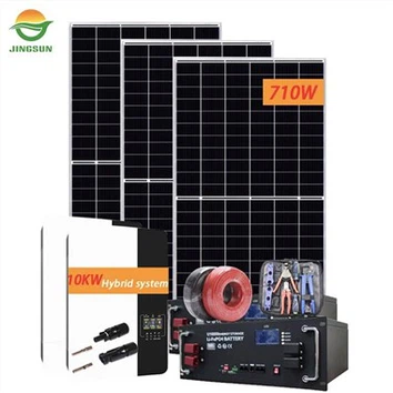 Hybridný solárny systém s výkonom 10 kW