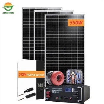 Hybridná slnečná sústava s výkonom 5 kW