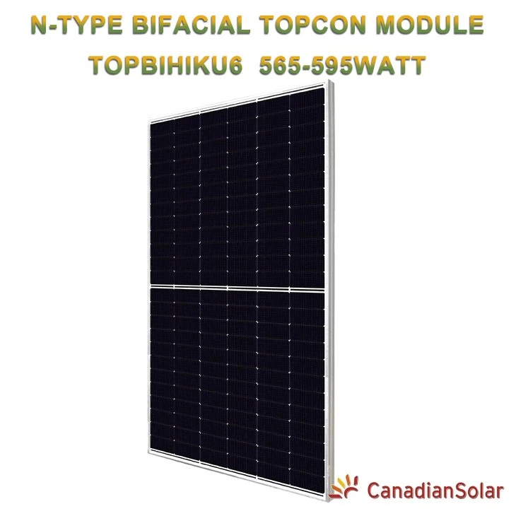 Kanadský 595W bifacial