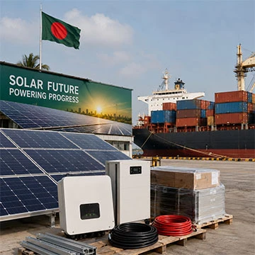 Bangladéš nuluje dovozné clá na solárne zariadenia a otvára okno pre zahraničných dodávateľov